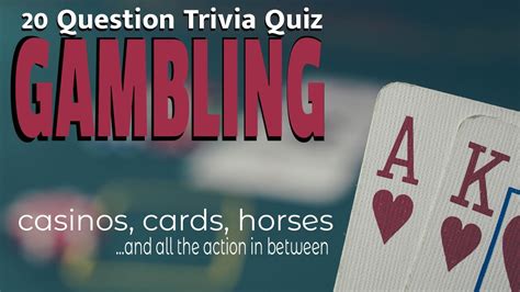 Casino Trivia Quiz