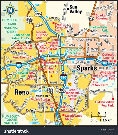 Casinos De Reno Nevada Mapa