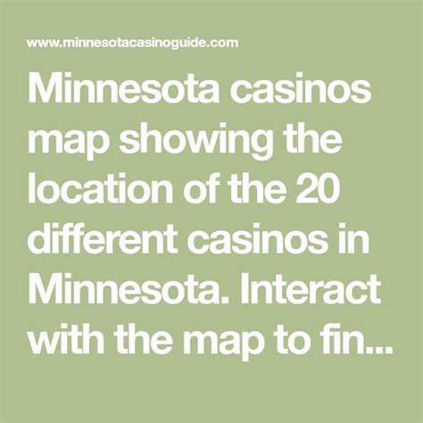 Casinos Perto De Willmar Minnesota