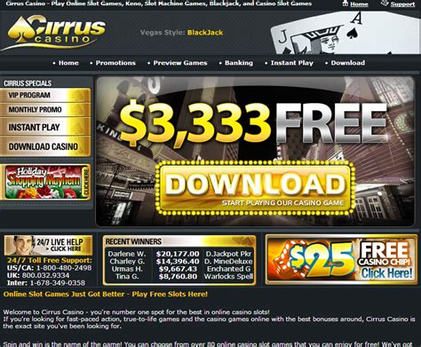 Cirrus Casino Gratis Os Codigos De Bonus