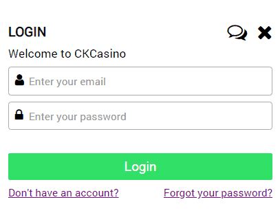 Ckcasino Login