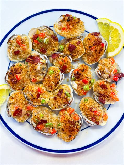 Clams Casino Cogumelos Recheados