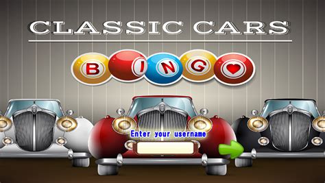 Classic Cars Bingo Netbet