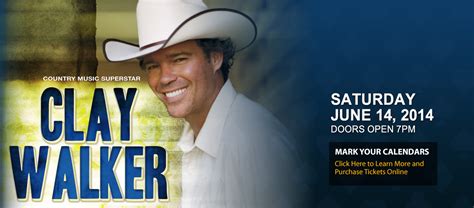 Clay Walker Ceu Ute Casino