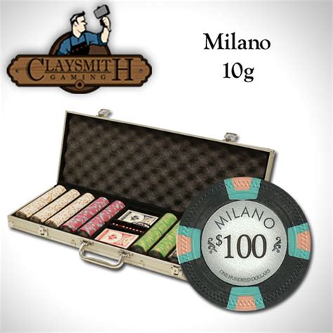 Claysmith Milano Fichas De Poker