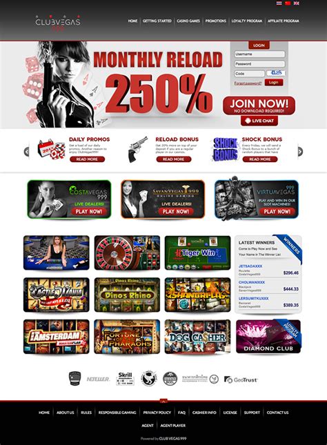 Club Vegas 999 Casino Online