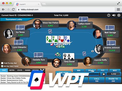 Clube Wpt Poker Online De Revisao De