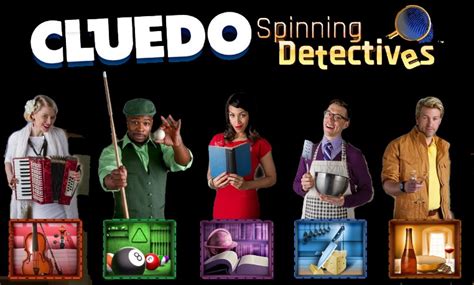 Cluedo Spinning Detectives Leovegas