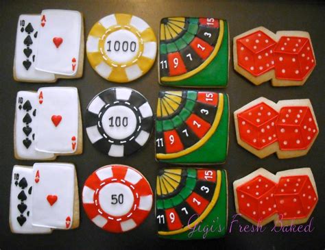 Com A Tematica Do Casino Cookies