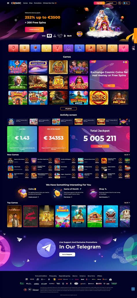 Cosmicslot Casino Review