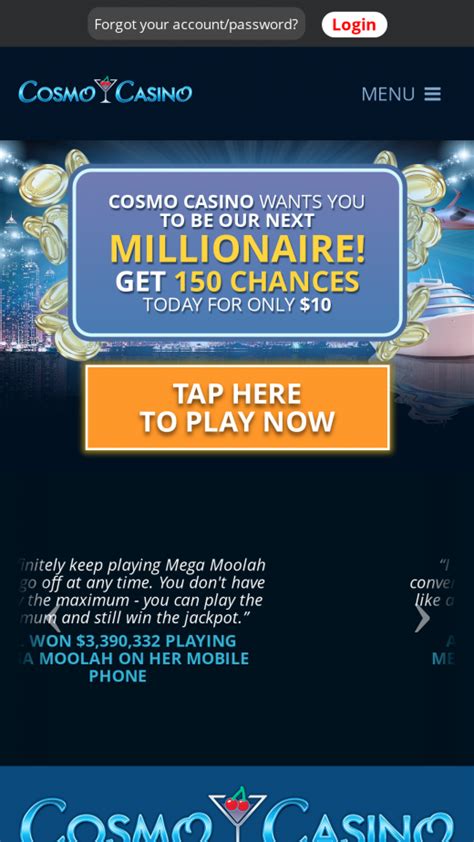 Cosmo Casino Mobile