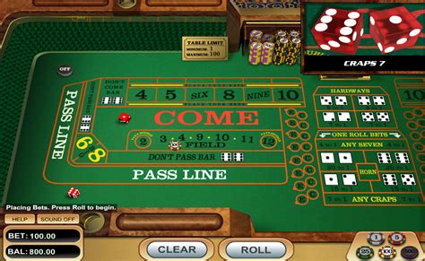 Craps Online App