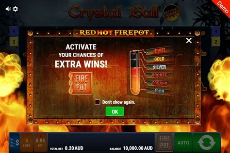Crystal Ball Red Hot Firepot Slot - Play Online