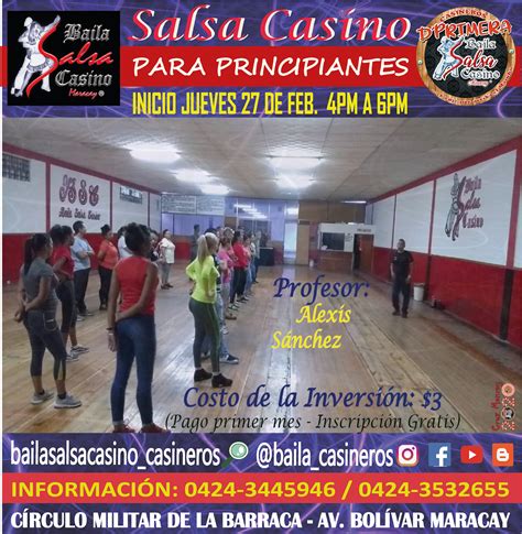 Curso De Salsa Casino Maracay