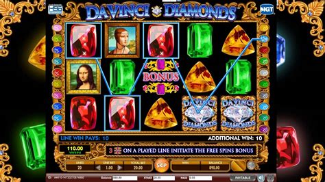 Da Vinci Diamonds Bodog