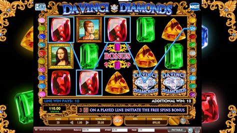 Da Vinci Diamonds Parimatch