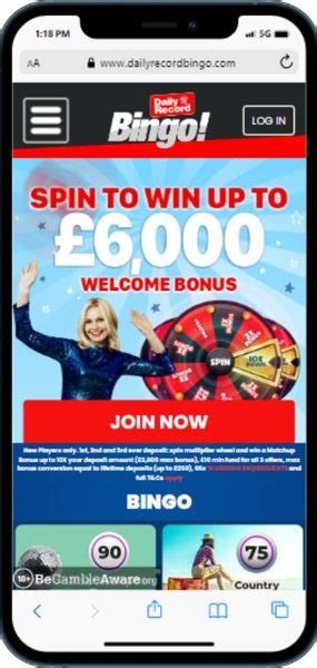 Daily Record Bingo Casino Login