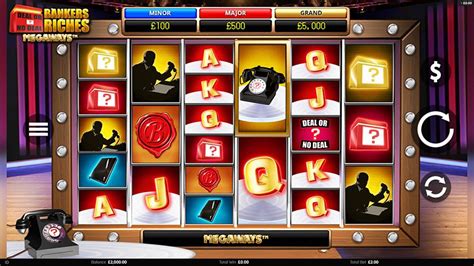 Deal Or No Deal Bankers Riches Megaways Slot - Play Online