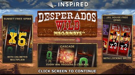 Desperados Wild Megaways Bodog