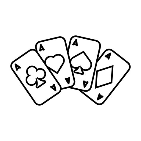 Dibujos De Poker Para Pintar