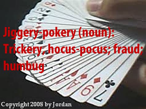 Dicionario De Sinonimos Pokery Jiggery