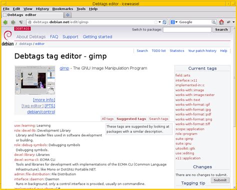 Download Debtags Portatil