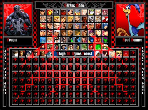 Download Mugen Screenpacks 1000 Slots