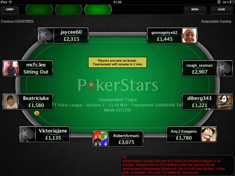 Download Pokerstars Voor Ipad