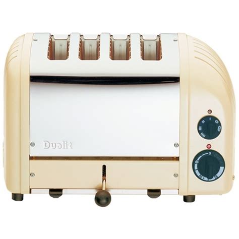 Dualit 4 Slot Creme Torradeira