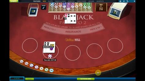 E William Hill Online Blackjack Fixo