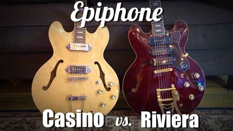 Epiphone Casino Vs Riviera P93