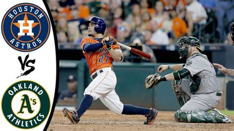 Estadisticas de jugadores de partidos de Houston Astros vs Oakland Athletics