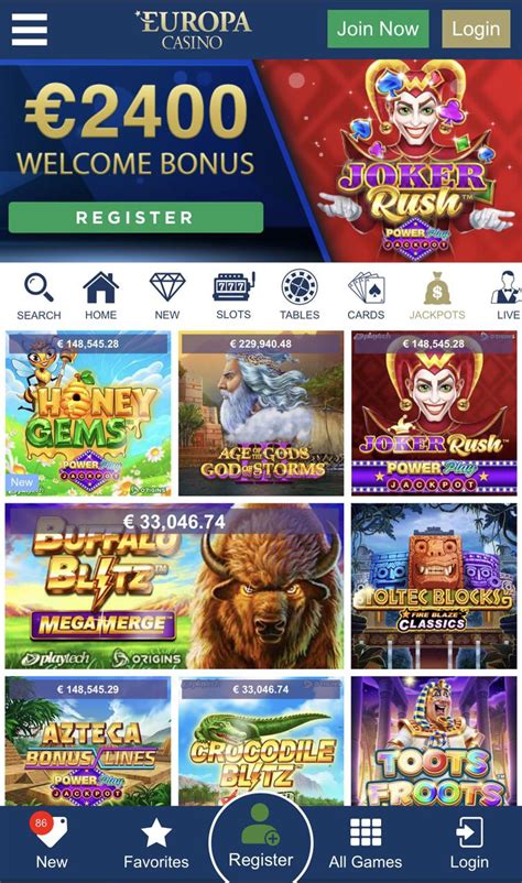 Europa Casino App Android