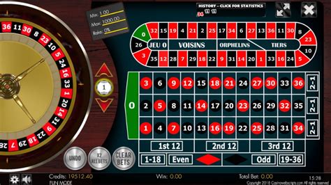 European Roulette 2d Advanced Betano