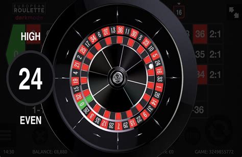 European Roulette Darkmode 1xbet