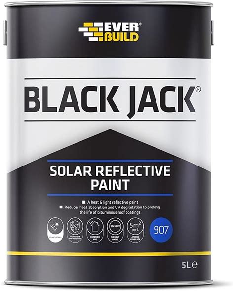 Everbuild Black Jack Solar Pintura Reflexiva
