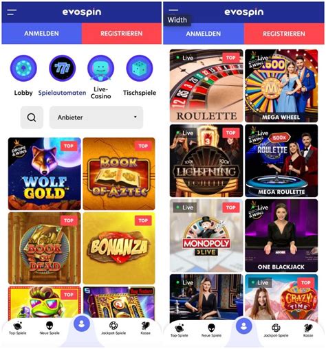 Evospin Casino App