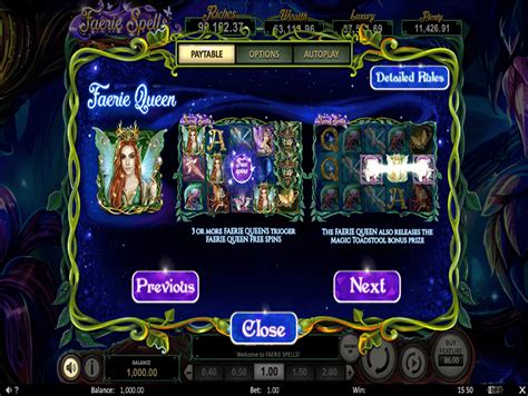 Faerie Spells Slot - Play Online