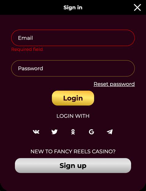 Fancy Reels Casino Login