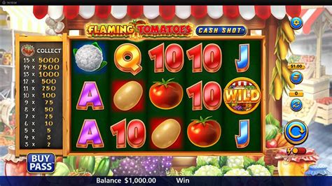 Flaming Tomatoes Cash Shot Slot Gratis