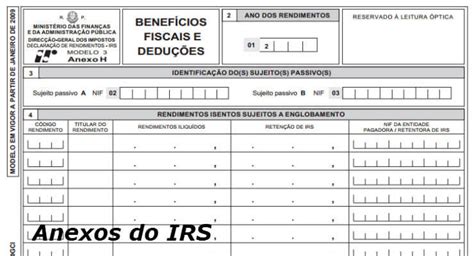 Formulario Irs Os Rendimentos Do Jogo