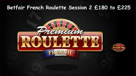 French Roulette Section8 Betfair