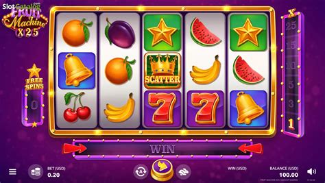 Fruit Machine X25 Slot Gratis