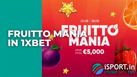 Fruit Mania 1xbet