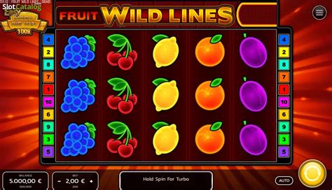 Fruit Wild Lines Slot Gratis