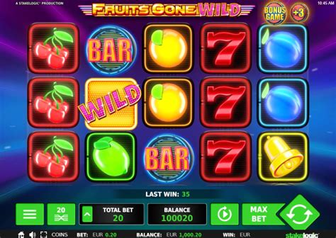 Fruits Gone Wild Slot - Play Online