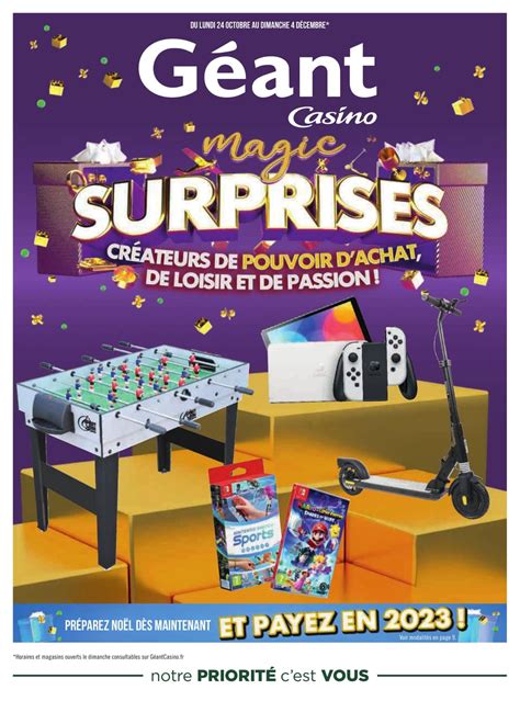 Geant Casino Catalogo Cadeaux Noel