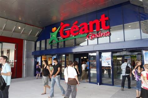 Geant Casino Groupe Auchan