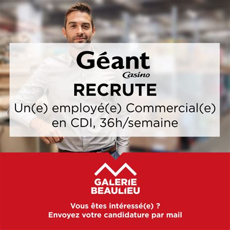 Geant Casino Recrutement Beziers