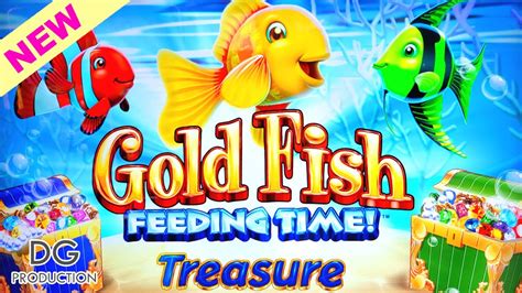 Gold Fish Feeding Time Deluxe Treasure Slot - Play Online